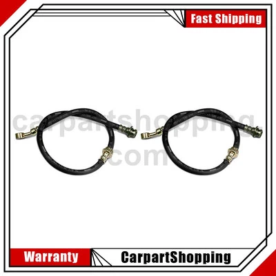 2 Front Brake Hydraulic Hose Fits 1980 Mercury Grand Marquis Marquis - Image 1 of 4