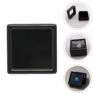 Caja perezosa pequeña contenedor de joyas con tapas transparentes de 5 piezas - Imagen 1 de 12