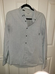 BILLABONG Hemd Herren M Grau Langarm Button Down Tailor Fit Stretch - Bild 1 von 10