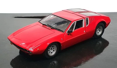 Minichamps 1/43 Scale Diecast 436 127120 - 1969 De Tomaso Mangusta - Red - Image 1 of 4