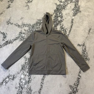 Sudadera con Capucha Rhone Para Hombre Talla M Gris Cremallera Completa Ligera Dos Bolsillos para las Manos Ajuste Relajado - Imagen 1 de 8