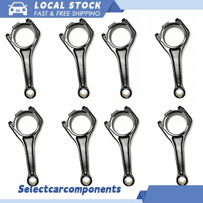 5.0L AJ133 Connecting Rod Set 8PCS For Jaguar XKR-S XF XJ XK XFR Land Rover LR4 Foto 1 de 4