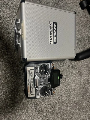 Hitec Eclipse 7 transmisor de control remoto con estuche Foto 1 de 2