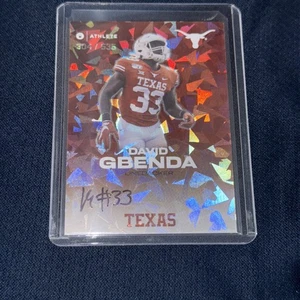 2023 ONIT Athlete David Gbenda Autograph Auto /535 - Texas Longhorns - Picture 1 of 2