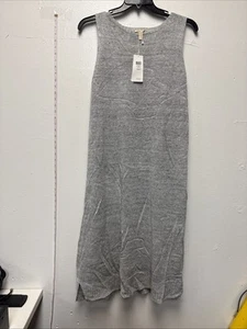 Eileen Fisher XL organic Linen Knit Dress Tank Gray - Picture 1 of 10