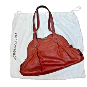 Bolso de Mano BCBGMaxazria Grande, Cuero, Marrón Coñac Cartera De Colección con Bolsa para el Polvo - Imagen 1 de 12