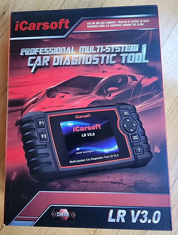 Herramienta de diagnóstico bidireccional iCarsoft LR V3.0 - 2025 para LandRover/Jaguar Foto 1 de 4
