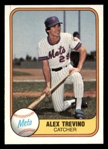 Alex Trevino 1981 Fleer #318 New York Mets - Bild 1 von 2