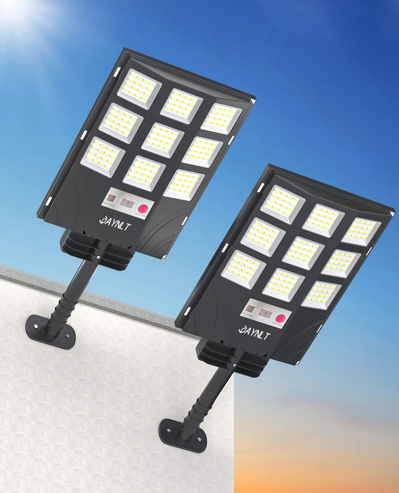 Outdoor Street Lamps Dusk To Dawn Super Bright LED Motion Sensing Solar Lights - Image 1 of 1