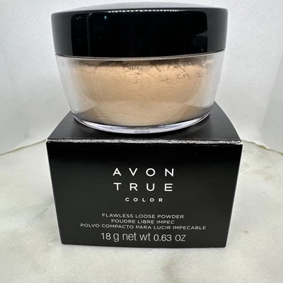 Avon True Color Flawless Loose Powder 18g .63oz ~NEUTRAL~ New In Box - Image 1 of 4