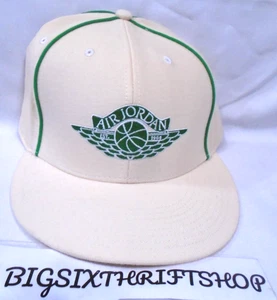 Nike 2002 Air Jordan Wings Jumpman Fitted Baseball Type Hat Cap Size 7 3/4 - Picture 1 of 6