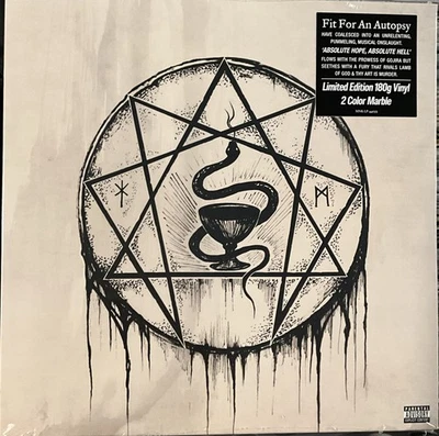 Fit For An Autopsy - Absolute Hope Absolute Hell LP 2025 MNRK Heavy [Marble] NEW - Image 1 of 3