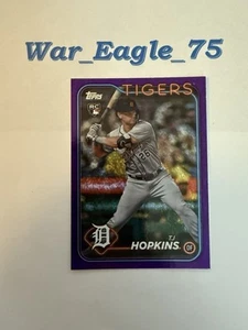 TJ Hopkins 2024 Topps Update Series - #US311 purple Holo Foilboard /799 (RC)🦅 - Picture 1 of 2