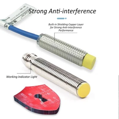 NEW for TURCK Bi2-EG08K-AP6X-V1131 Proximity Sensor Switch 10-30VDC 200mA PNP - Image 1 of 4