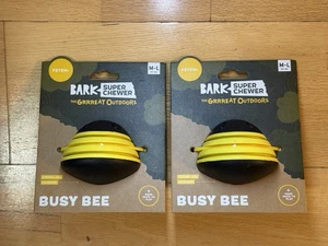 Bark Box Bear Hugger Super Chewer Busy Bee Hundespielzeug 2 Stück - Bild 1 von 2