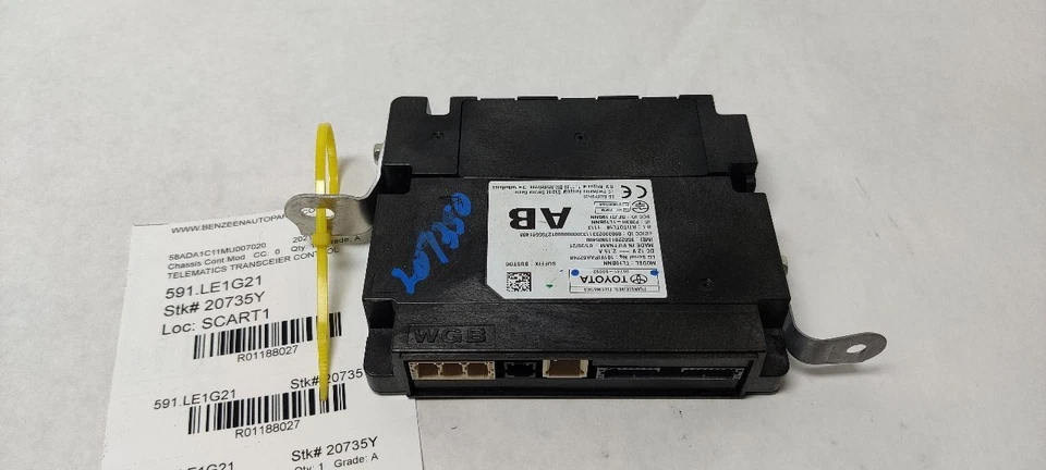 MÓDULO DE CONTROL CHASIS 86741-06092 2019-2024 LEXUS ES300H Foto 1 de 4