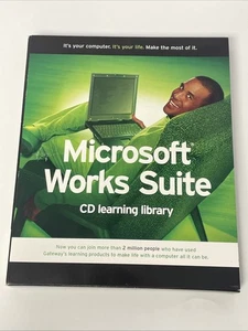 SELTEN NEU NOS Microsoft Works Suite 2003 CD LERNBIBLIOTHEK von Gateway Learning - Bild 1 von 7