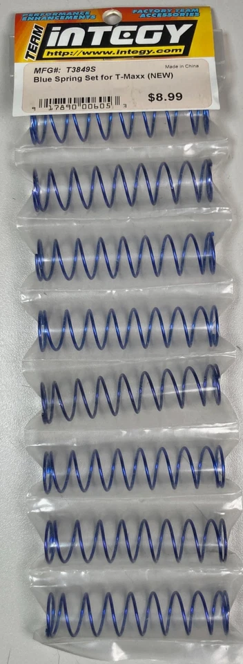 Juego de muelles Integy Blue para Traxxas T-Maxx T3849S TRA4957 4957 Foto 1 de 1