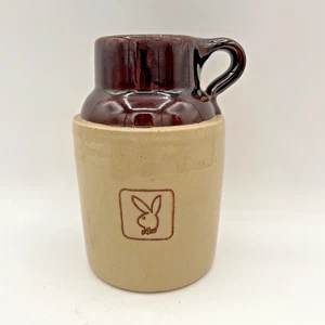 Vintage Steingut Keramik - Hase Häschen Fliege - Becher Whisky Krug Tasse USA - Bild 1 von 6