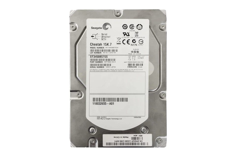 Hard drive Seagate 450GB HDD SAS 6G 3.5" 9FM066-031 - Image 1 of 1