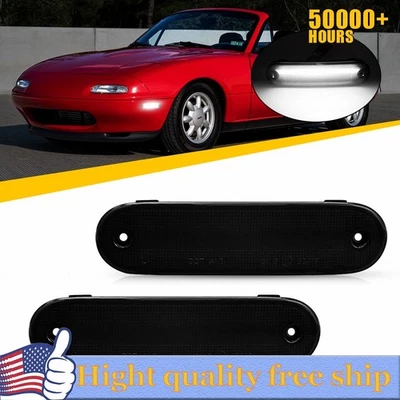 Juego de luces de señalización laterales delanteras traseras para lente ahumada PARA MAZDA MX-5 MIATA 90-2005 H Foto 1 de 4
