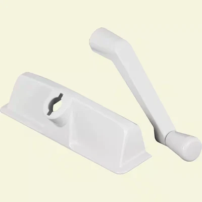 NEW White Diecast Operator Cover and Crank Handle 11/32 in Spline for Windows - Image 1 of 3