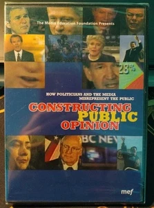Constructing Public Opinion (DVD, Media Education Foundation) Sealed New - Bild 1 von 4