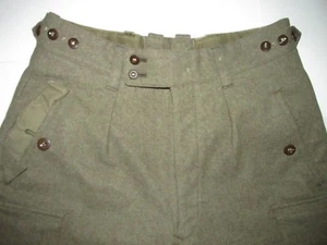 Brandt Kassel Military German Waterproof Heavyweight Wool Cargo Pants NEW V1A - Picture 1 of 12