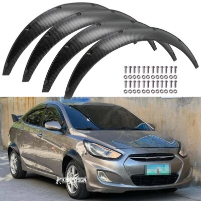 Kit de alargadores de para-lama 890mm 4,5" corpo largo roda arco para Toyota Camry Corolla - Imagem 1 de 4