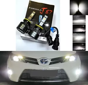 LED Kit G8 100W 881 6000K White Two Bulbs Head Light Replacement Snowmobile - Picture 1 of 12