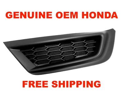Cubierta de luz antiniebla parrilla parachoques Honda CR-V 17-19 LADO DEL CONDUCTOR LH OEM NUEVO Foto 1 de 4