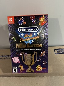 Nintendo World Championships NES Edition Deluxe Set Nintendo Switch In Hand