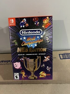 Nintendo World Championships NES Edition Deluxe Set Nintendo Switch In Hand - Picture 1 of 9