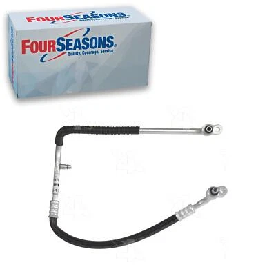 Manguera de descarga de refrigerante de aire acondicionado 4 estaciones para Chevrolet Silverado 2500 HD 2001-02 Foto 1 de 3