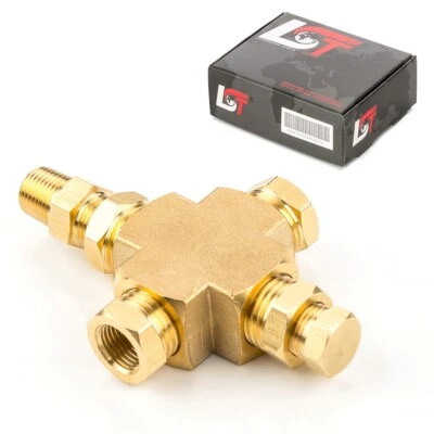 Adapter Verteiler Öldruck Öltemperatur Instrumente M14x1,5 M11x1 für VW LUPO - Bild 1 von 4