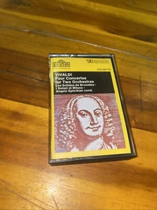 SUPER RARE Excellent CASSETTE - VIVALDI - Four Concertos for Two Orchestras - Picture 1 of 7