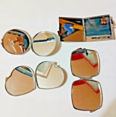 NOS RETRO SNUFF COKE Cocaína Espejo Vidrio 1970-80S Head Shop High Time CARNAVAL Foto 1 de 4