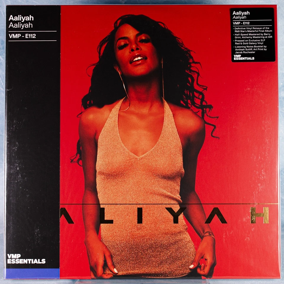 Aaliyah Self Titled Vinyl Record Red & Gold Galaxy 2x LP New Sealed - Image 1 of 4