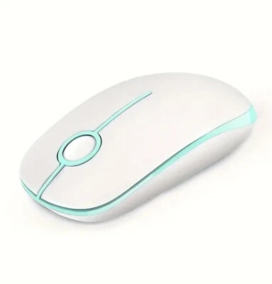 Wireless Mouse - 2.4G Slim Portable Computer Mouse with Nano Receiver, Less N... - Image 1 of 4