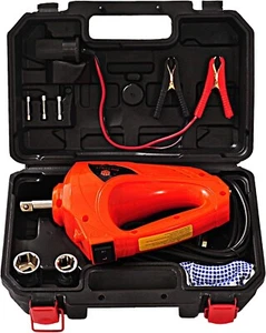 Electric Impact Wrench 12V 480N.M Emergency Tool Kit for Car Tire Changes - Picture 1 of 6