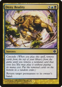 4 Deny Reality x4 4x  - NM/LP - Alara Reborn SPARROW MAGIC - Picture 1 of 1