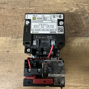 *PREOWNED* Square D 8536SCO3H30S NEMA 1 Contactor 3~Ph 110/120V - Picture 1 of 9