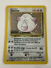 Pokémon Card- Chansey Holo Rare- WOTC Base Set 2 MP 3/130