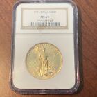 1992 American Gold Eagle $50 1 Oz .999 gold NGC MS69