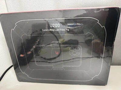Ulanzi U-200 Ring Fill Light Video Rig w/Phone Clip for Smartphone Camera DSLR - Image 1 of 4