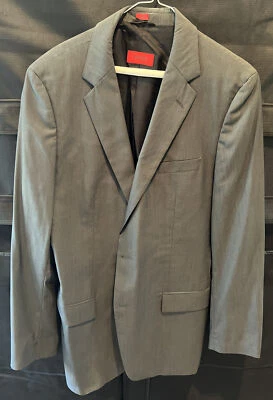 Hugo Boss Gents Suit, Mid Grey, Lightweight 42L 32x32 ✅ - Image 1 of 4
