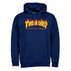 Thrasher Hoody. Thrasher Skate Mag Hoody. Thrasher Flame Logo Hoody - Navy