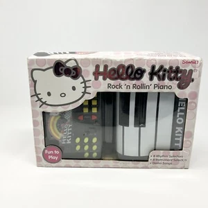 Hello Kitty Rock N Rollin Piano Sanrio 2009 Nuevo Roll Up Music - Imagen 1 de 5