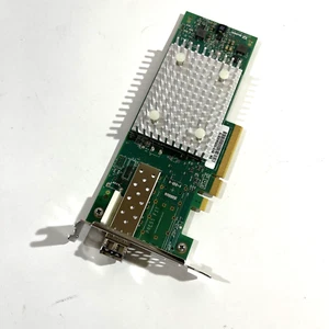 P3T0T Dell QLogic QLE2690L-DEL Single Port 16GB/s SFP+ FC HBA Low Profile W/ SFP - Picture 1 of 6