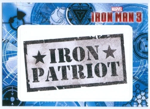 "IRON MAN 3 RETAIL STICKER #IM3-22" UPPER DECK MARVEL IRON MAN 3 - Image 1 of 1